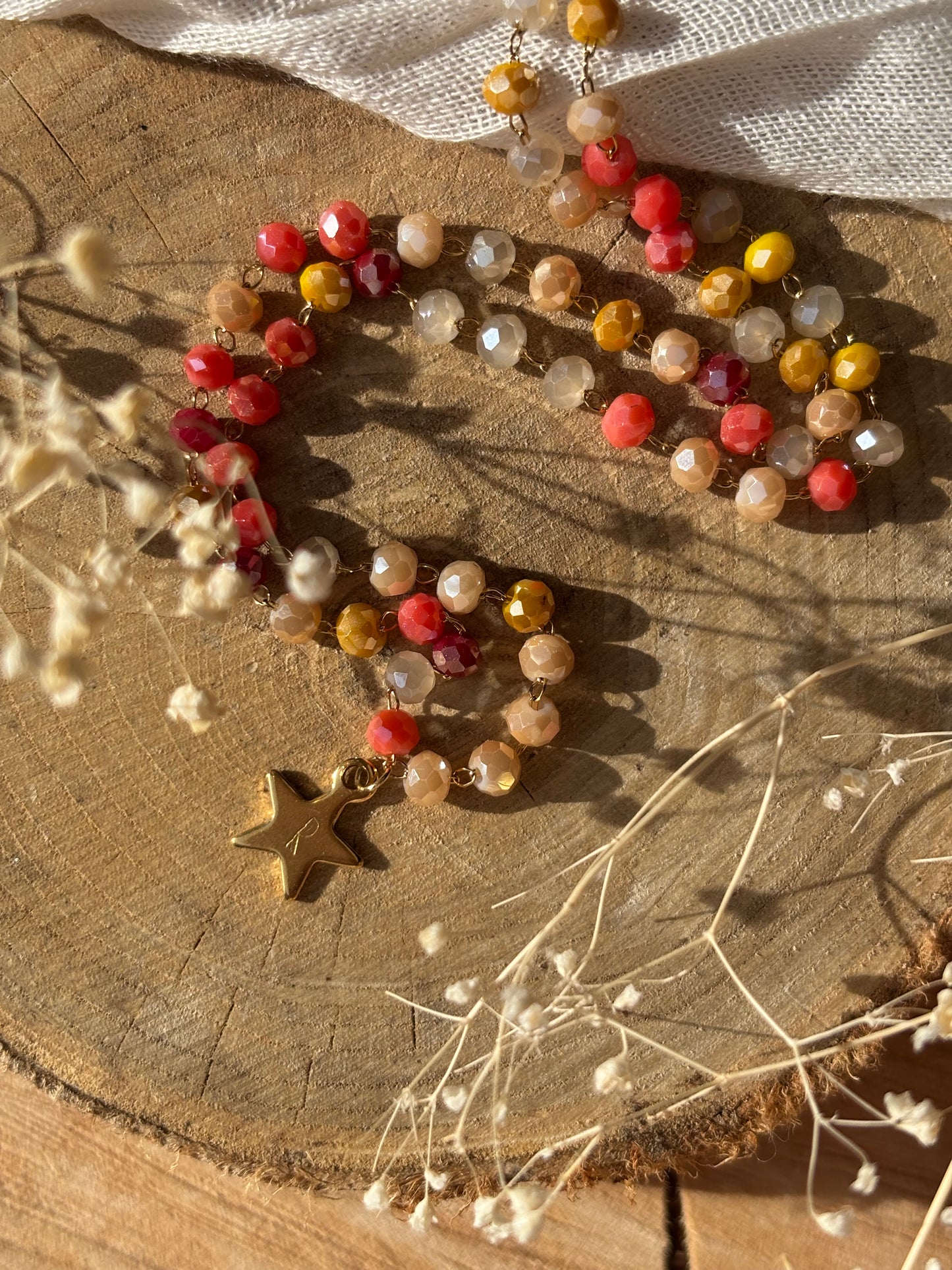 Collier PERLA "étoile"personnalisable