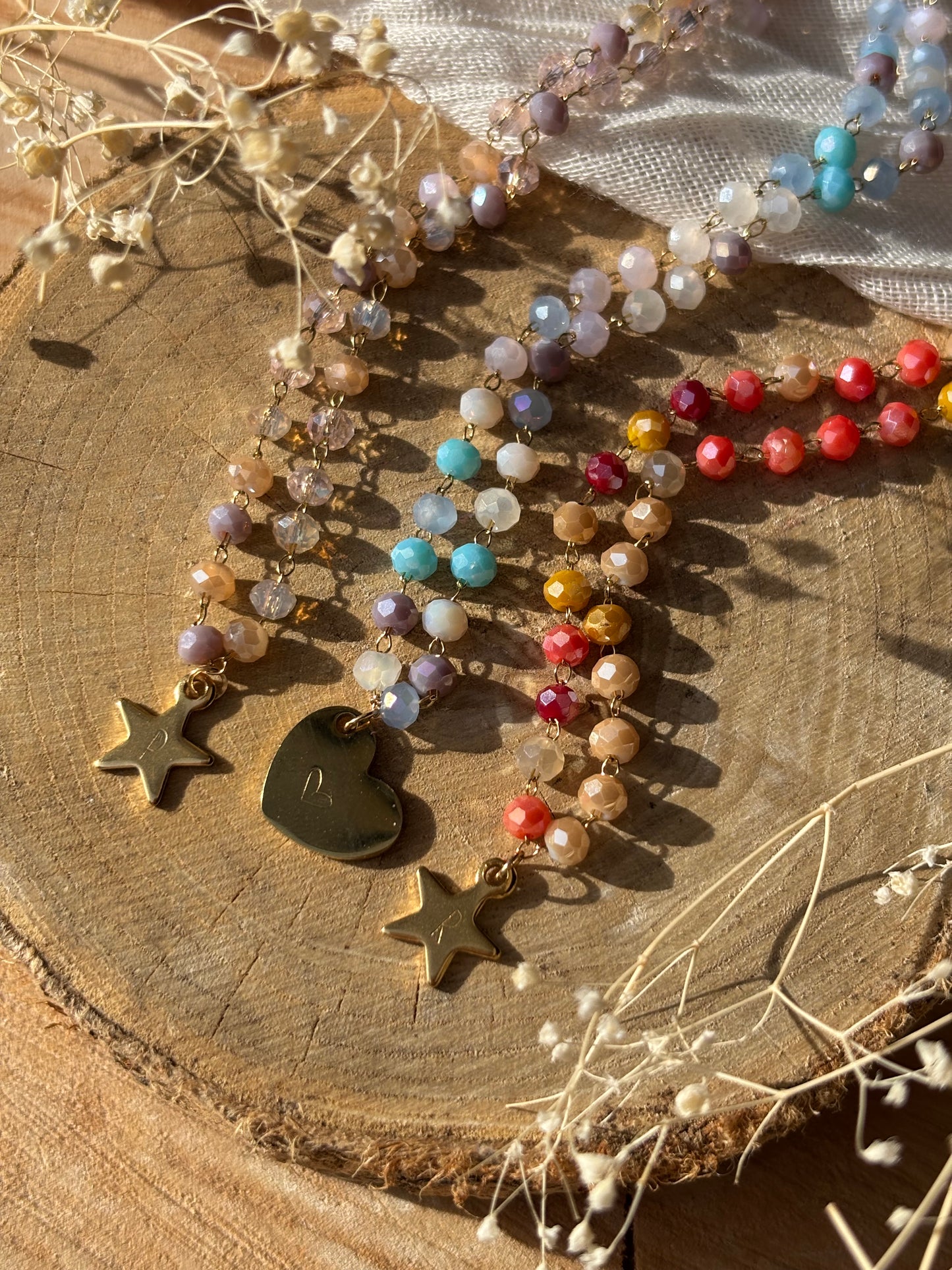 Collier PERLA "coeur " personnalisable