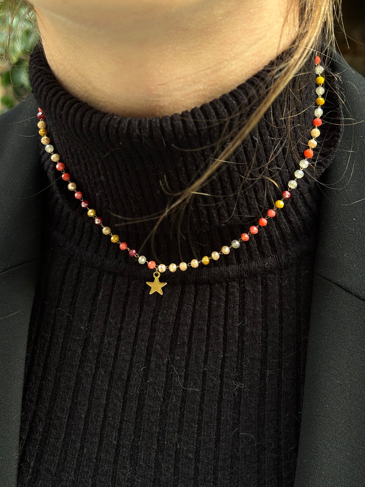 Collier PERLA "étoile"personnalisable