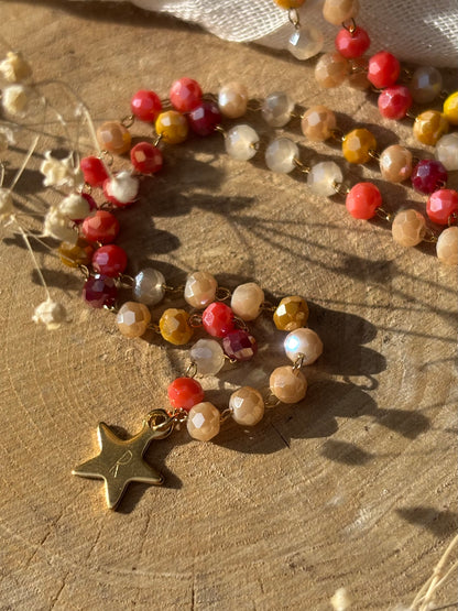 Collier PERLA "coeur " personnalisable