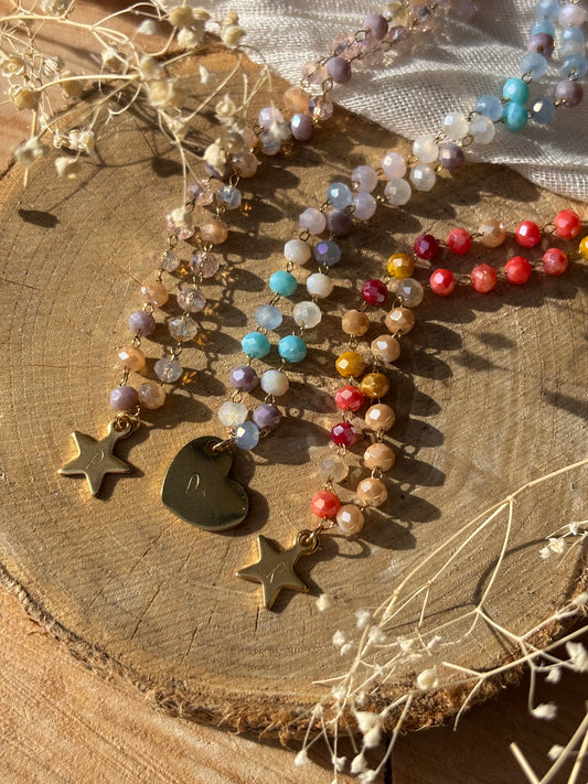 Collier PERLA "coeur " personnalisable