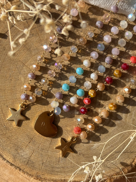 Collier PERLA "étoile"personnalisable