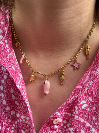 Collier petite maille personnalisable