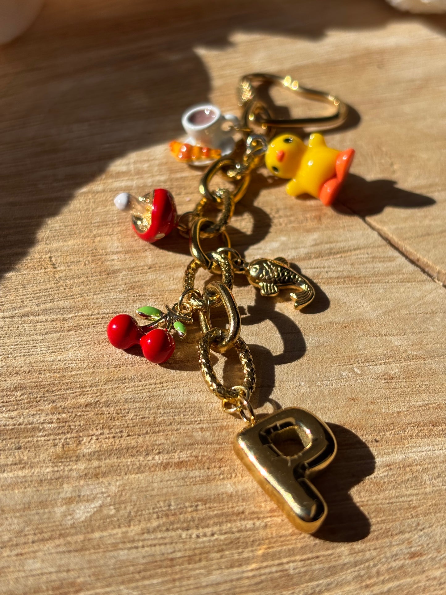 Chaîne grigri personnalisable (bijoux de sac ou porte-clés)