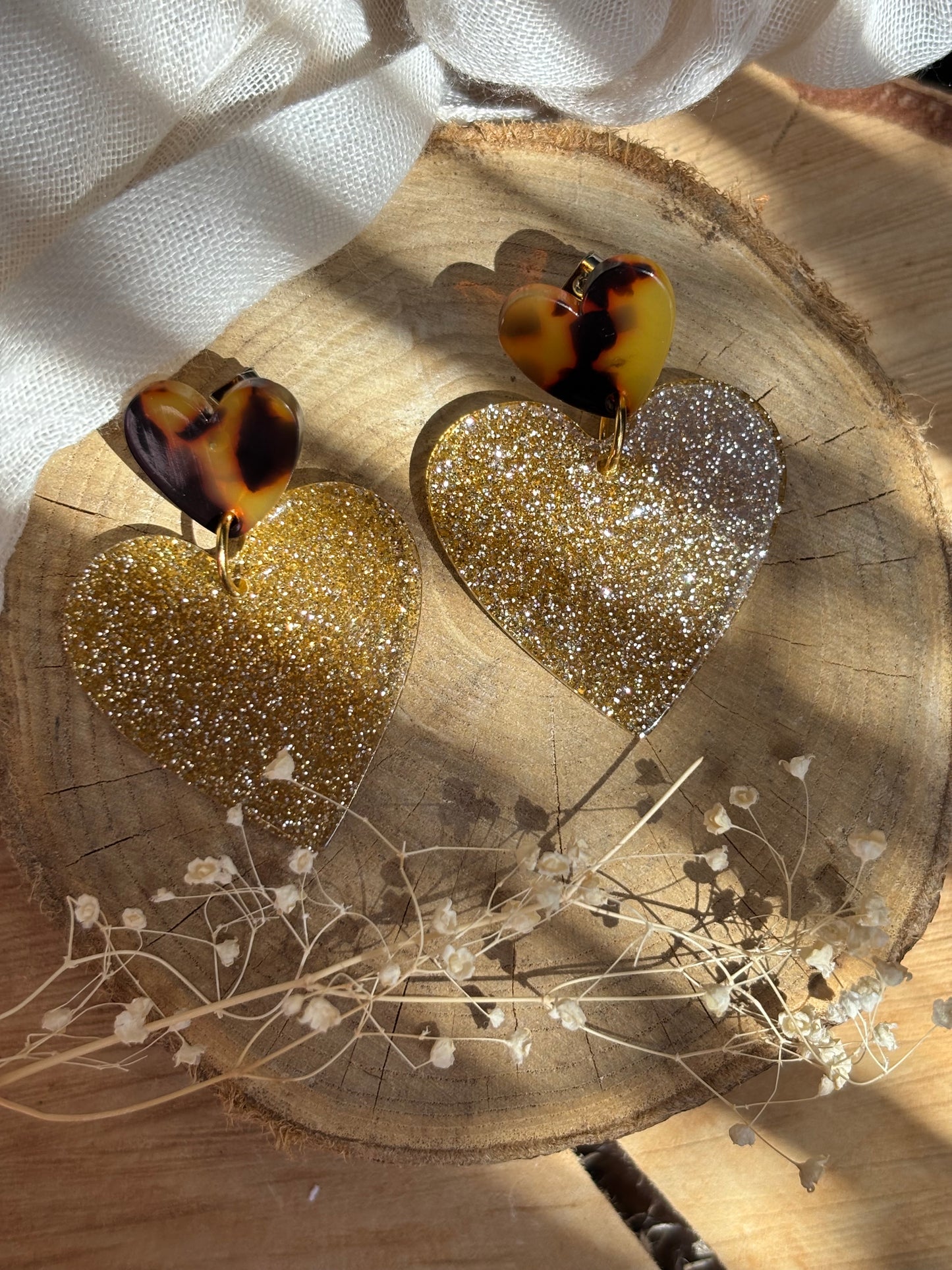 Boucles d'oreilles JADE