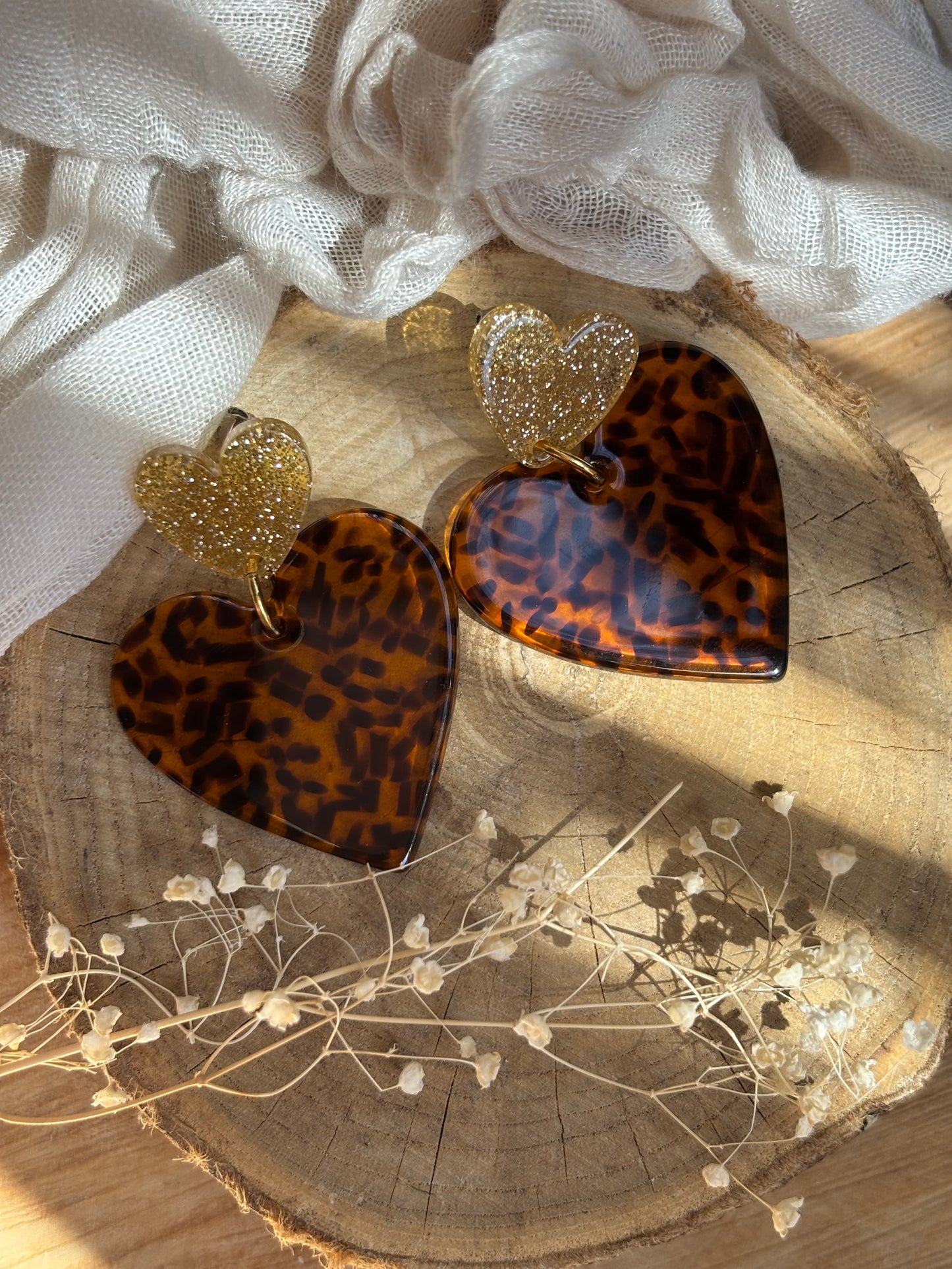 Boucles d'oreilles JADE
