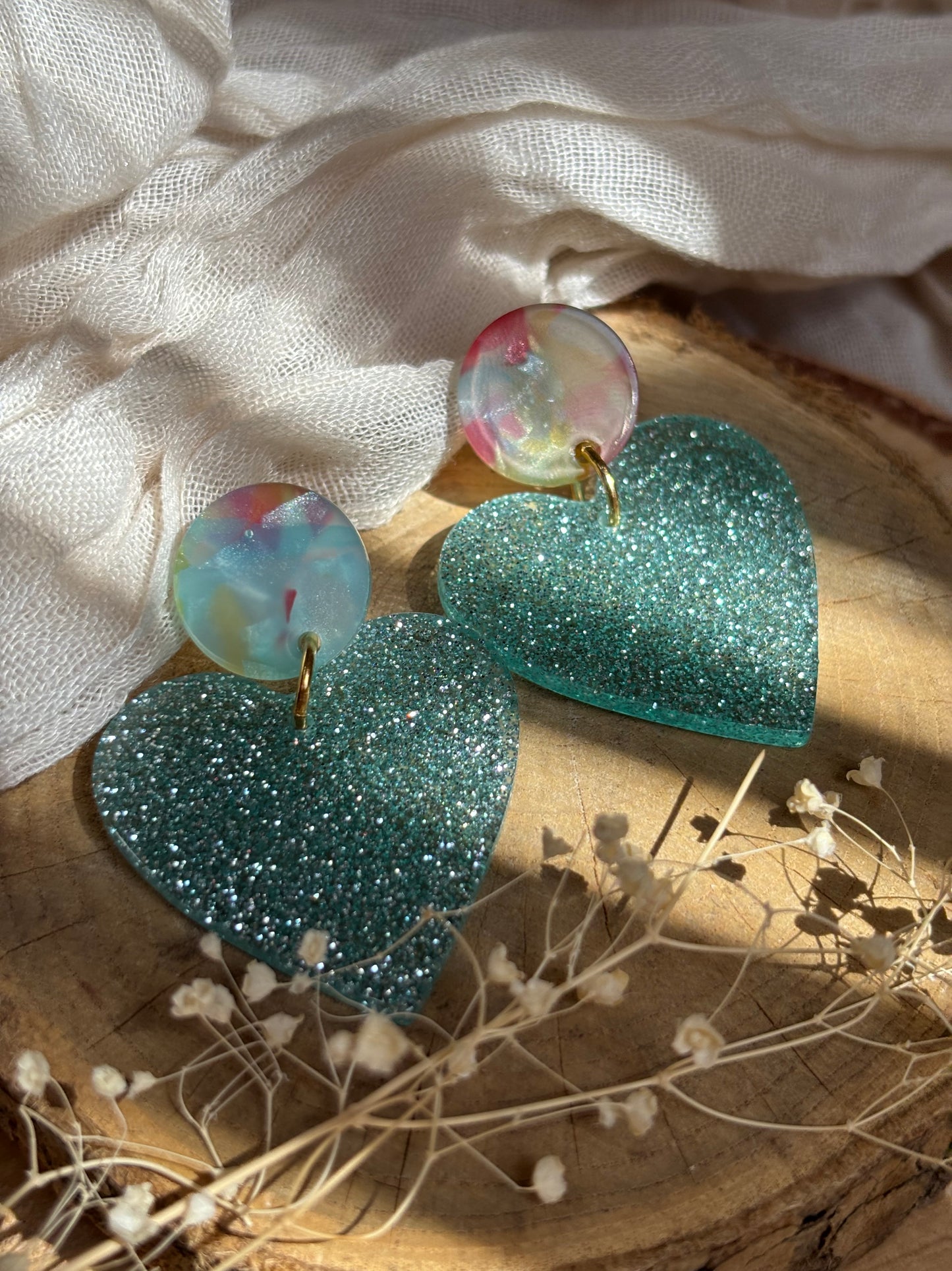 Boucles d'oreilles JADE