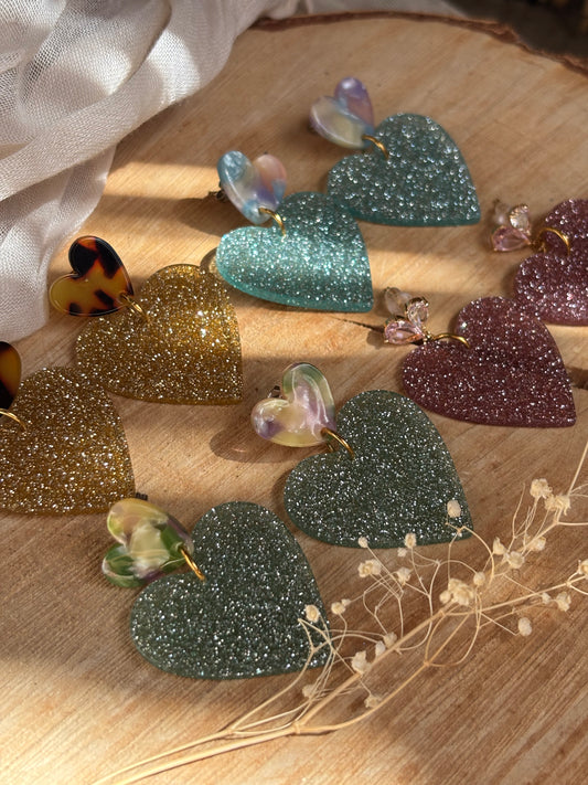 Boucles d'oreilles JADE